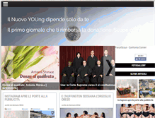 Tablet Screenshot of news.you-ng.it
